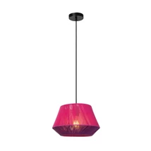 Lucide JESSICA függeszték fém,pamut,pink,E27 - 10421/30/66