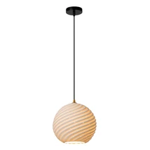 Lucide BINA függeszték fém, porcelán, fekete, fehér, E27, 40W - 13451/25/31