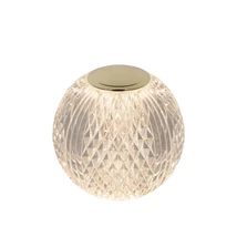 Lucide CINTRA asztali lámpa fém, akrill, arany, áttetsző, 3 lépésben dimmerelhtő LED, 2700K, 1,5W, 95lm - 13599/02/60