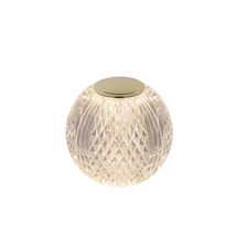 Lucide CINTRA asztali lámpa akríl, áttetsző, arany, LED, 3000K, 2W, 125lm - 13599/11/60