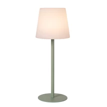 Lucide TYON kültéri asztali lámpa fém, műanyag, zöld, fehér, LED dim, 2W, 2700K, 140 Lm, IP65 - 13816/02/33