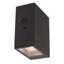 Lucide BOLTON kültéri fali lámpa fém,fekete,LED,2850K-3150K,1W,100Lm,IP54 - 15814/01/30
