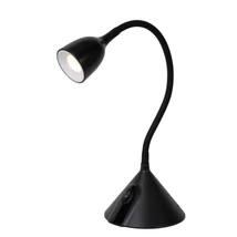 Lucide MILO asztali lámpa műanyag,fekete,LED,3000K,3,2W,420Lm - 18673/03/30