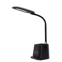 Lucide PENNY asztali lámpa műanyag,fekete,LED,3000K,4.7W,780Lm - 18674/06/30