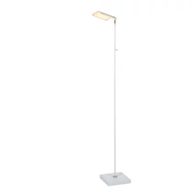 Lucide AARON állólámpa fém, fehér, LED, 2700K-4000K, 10W, 1000lm - 19730/10/31