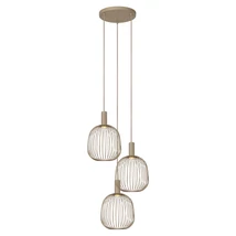 Lucide ESTEREL függeszték fém, bézs, GU10, 25W - 21446/13/41