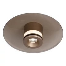 Lucide SANTIAGO mennyezet lámpa fém, üveg, pezsgő, borostyán, LED, 10W, 550lm, 2700K-4000K - 23101/12/62