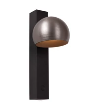 Lucide ESFERA fali lámpa fém,fekete,szürke,LED,2700K,9W,643Lm - 23274/09/15