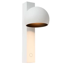Lucide ESFERA fali lámpa fém, fehér, LED dim, 9W, 2700K, 643 Lm - 23274/09/31