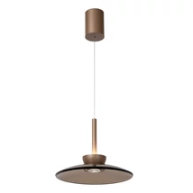 Lucide SANTIAGO függeszték fém, üveg, pezsgő, borostyán, LED, 16W, 780lm, 2700K-4000K - 23401/12/62