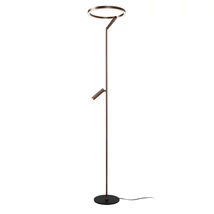 Lucide APPLAUSE állólámpa fém, barna, LED, 25W+8W, 1700lm+380lm, 2700K-4000K - 23700/20/96