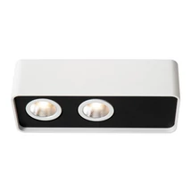 Lucide ANGULAR mennyezet lámpa fém,fehér,fekete,LED,2700K,10W,770Lm - 23975/10/31