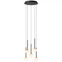 Lucide CALINA függeszték fém, akril, fekete, fehér, LED dim, 41W, 2700K, 2610 Lm - 24404/35/30