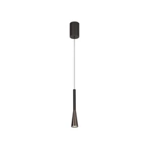 Lucide JOAKIM függeszték fém, fekete, barna, LED, 7W, 480lm, 2700K-4000K - 24407/07/96