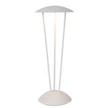 Lucide RENEE kültéri asztali lámpa fém, fehér, LED, 2700K, 2,2W, 197lm, IP54 - 27504/02/31