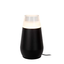Lucide OPUS kültéri asztali lámpa fém, akril, fekete, fehér, LED, 9W, 650lm, 2700K, IP54 - 33804/05/30