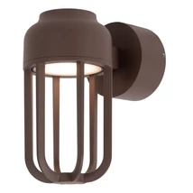 Lucide WELLS kültéri fali lámpa fém, barna, LED, 8W, 540lm, 2700K, IP54 - 33808/08/97