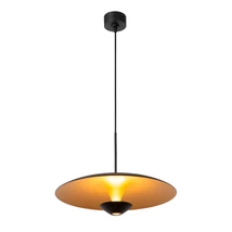 Lucide KENNETH függeszték fém, fekete, arany, LED dim, 12W, 2700K, 310 Lm - 41412/40/30