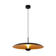 Lucide KENNETH függeszték fém, fekete, arany, LED dim, 16W, 2700K, 290 Lm - 41412/60/30