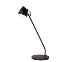 Lucide MILNE asztali lámpa fém, fekete, LED dim, 8W, 2700K, 250 Lm - 44516/06/30