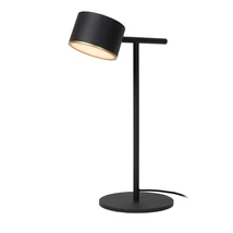 Lucide GIAN asztali lámpa fém, fekete, LED, 9W, 200lm, 2700K - 44517/08/30