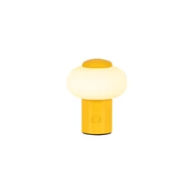 Lucide GUSTAV asztali dekor lámpa fém, üveg, sárga, opál, LED, 0.8W, 60lm, 2700K - 44520/01/34