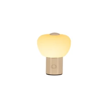Lucide GUSTAV asztali dekor lámpa fém, üveg, krém, opál, LED, 0.8W, 60lm, 2700K - 44521/01/38