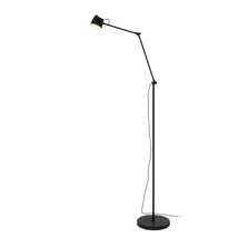 Lucide MILNE állólámpa fém, fekete, LED dim, 8W, 2700K, 250 Lm - 44716/06/30