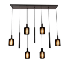Lucide LAMBRES függeszték fém, fekete, E27+GU10, 40W+35W - 45410/09/30