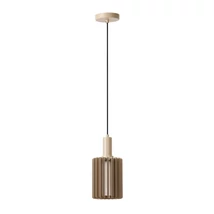 Lucide LAMBRES függeszték fém,taupe,E27 - 45410/15/41