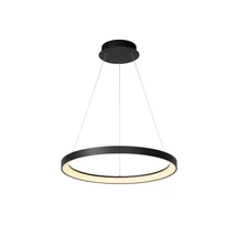 Lucide VIDAL függeszték fém, fekete, LED, 2700K, 48W, 2987lm - 46403/48/30