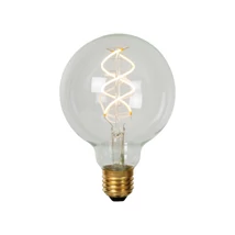 Lucide BULB LED izzó 2700K, E27, G95, 4,9W, 460lm - 49032/05/60
