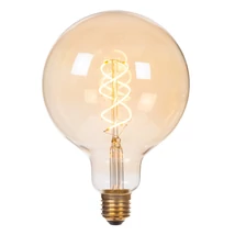 Lucide BULB LED izzó üveg, borostyán, E27, 4.9W, 440lm, 2200K - 49033/95/62