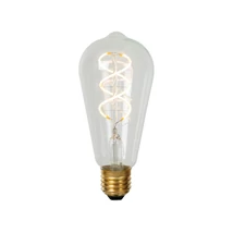 Lucide BULB LED izzó 2700K, E27, ST64, 4,9W, 460lm - 49034/05/60