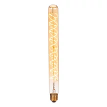 Lucide BULB LED izzó üveg, borostyán, E27, 4.9W, 450lm, 2200K - 49035/98/62