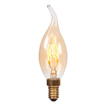 Lucide BULB LED izzó üveg, borostyán, E14, 3W, 190lm, 2200K - 49036/95/62