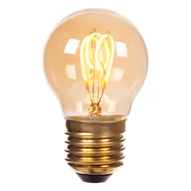 Lucide BULB LED izzó üveg, borostyán, E27, 3W, 190lm, 2200K - 49045/95/62