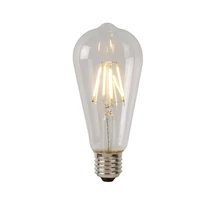 Lucide BULB LED izzó üveg,áttetsző,E27-LED,2700K,7W,1480Lm - 49084/07/60