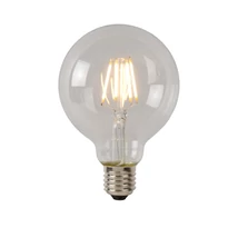Lucide BULB LED izzó üveg,áttetsző,E27-LED,2700K,7W,1300Lm - 49086/07/60