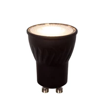 Lucide BULB izzó kerámia, fekete, GU10 dim, 3,8W, 2700K, 380 Lm - 49094/04/30