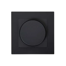 Lucide RECESSED fali fényerőszabályozós kapcsoló műanyag, fekete - 50000/00/30