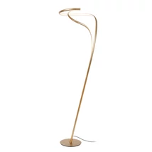 Lucide SARDANA állólámpa fém, műanyag, arany, fehér, Led dim, 28W, 2700K, 2000 Lm - 52700/28/02