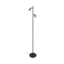 Lucide TIANA állólámpa fém, fekete, pezsgő, GU10, 25W - 65701/02/05