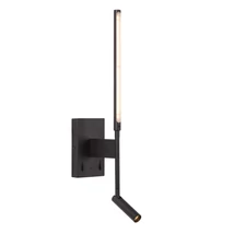 Lucide FINAN fali lámpa fém,műanyag,fekete,opál,LED,2700K,9W,400Lm - 68210/09/30