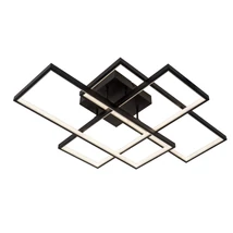 Lucide LOKERO mennyezet lámpa fém, fekete, LED, 60W, 2000lm, 2700K-4000K - 78101/60/30