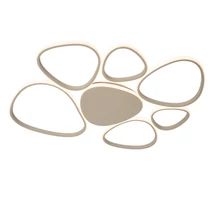 Lucide SAMLING mennyezet lámpa fém, bézs, LED, 72W, 3350lm, 2700K-4000K - 78102/72/41