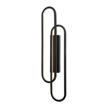 Lucide THELMA fali lámpa fém, fekete, LED dim, 35W, 2700K, 600 Lm - 78200/33/30