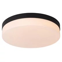 Lucide BISKIT fürdőszobai mennyezet lámpa fém, akrill, fekete, fehér, LED, 2700K, 24W, 1500lm, IP44 - 79111/36/30
