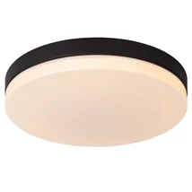Lucide BISKIT fürdőszobai mennyezet lámpa fém, akrill, fekete, fehér, LED, 2700K, 36W, 2050lm, IP44 - 79111/40/30