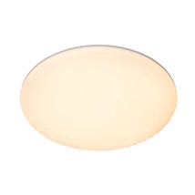 Lucide OLSON fürdőszobai mennyezet lámpa műanyag, fehér, LED, 36W, 2500lm, 3000K-6500K, IP44 - 79190/36/61